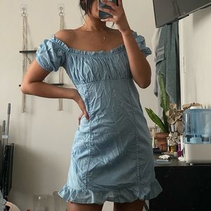 Light blue dress